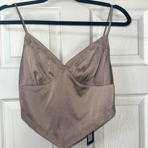 NWT Mixology Bandana Tie Top Size M